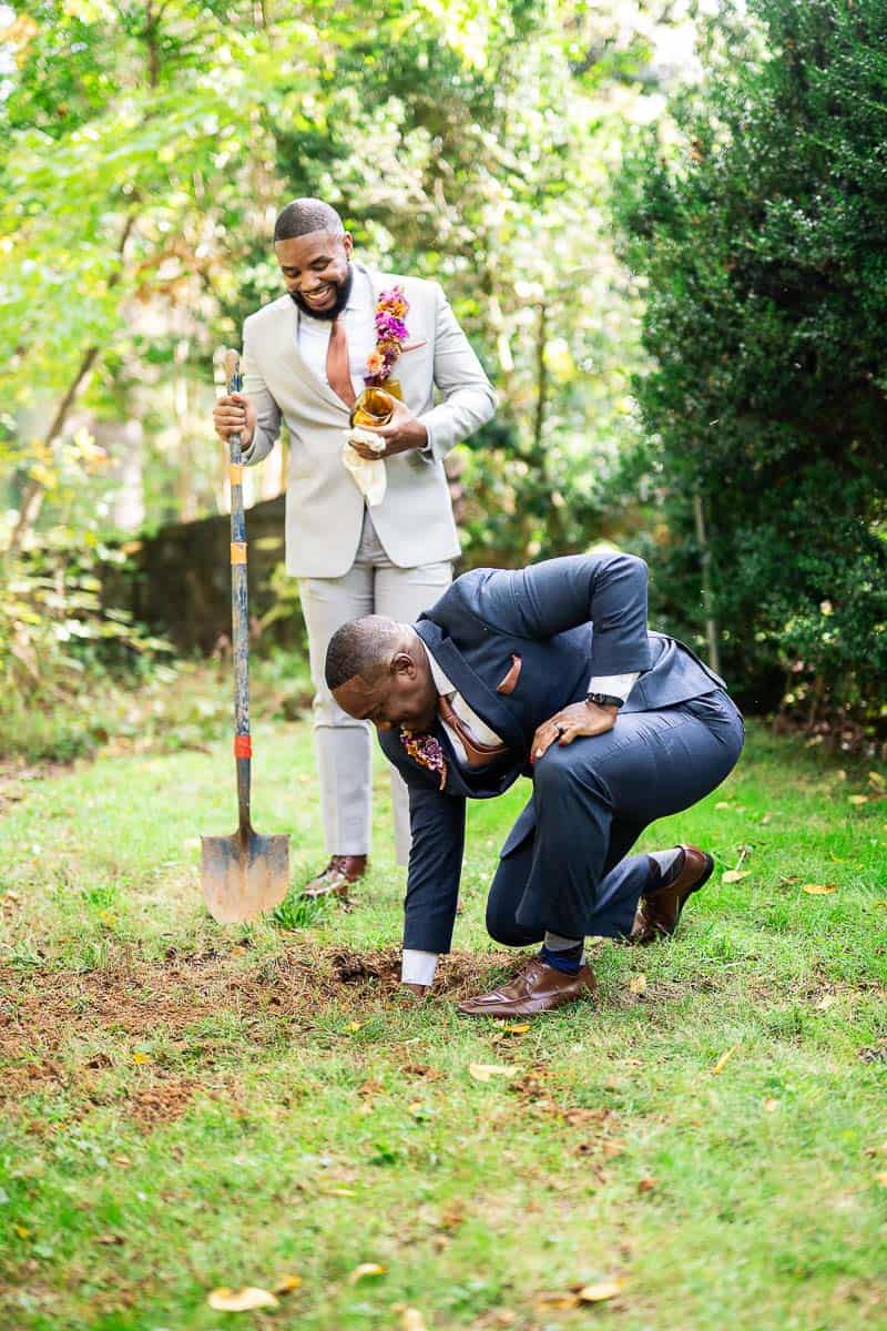 black gay wedding