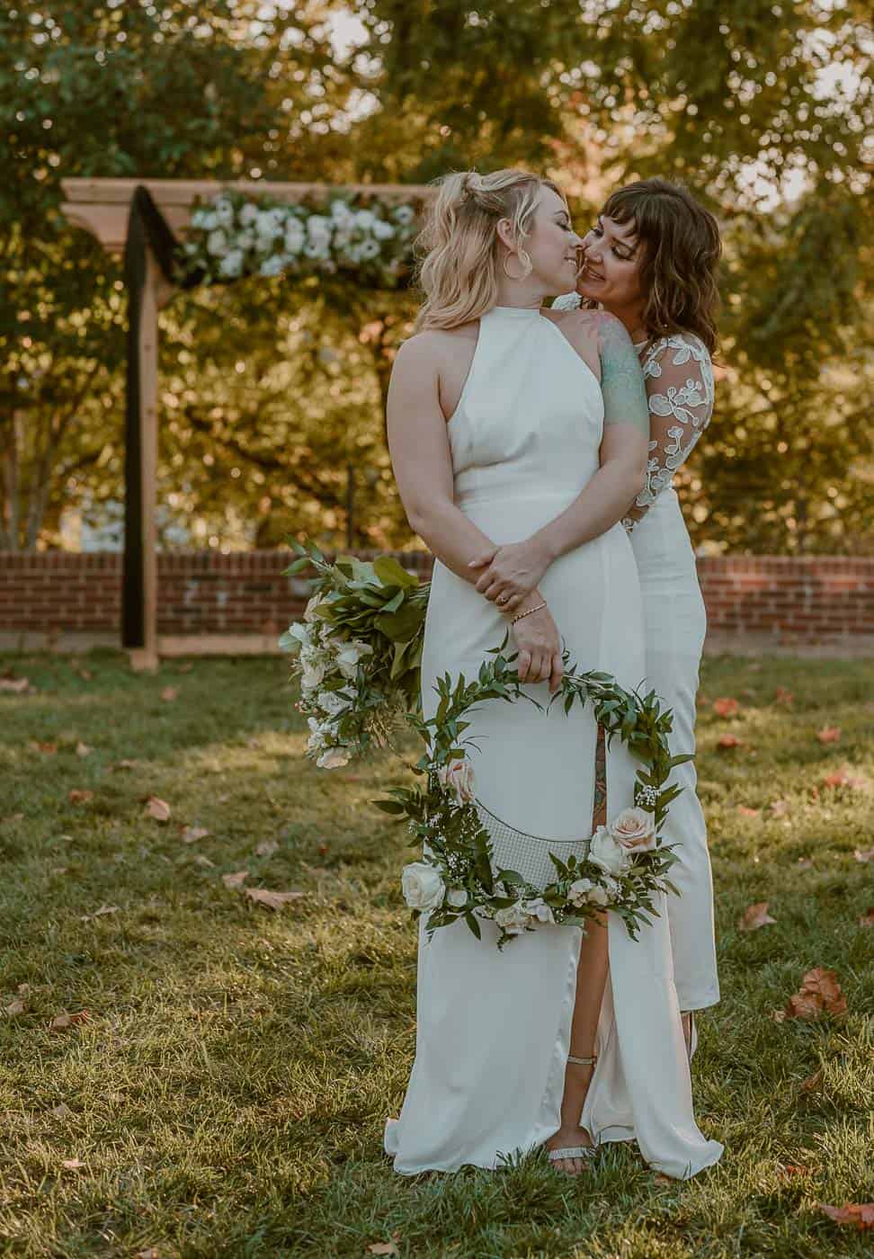 lesbian wedding outfits