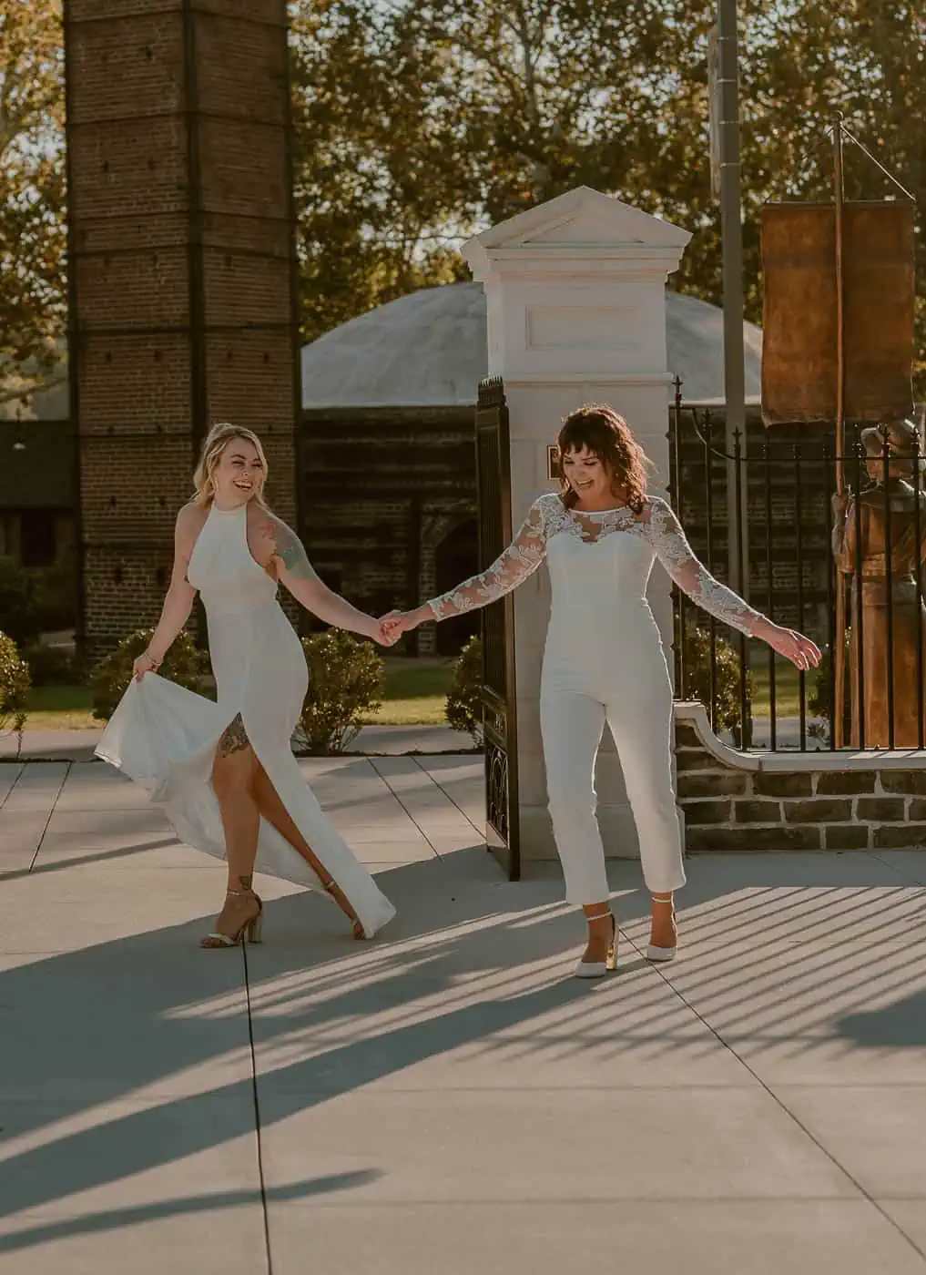 lesbian wedding outfits