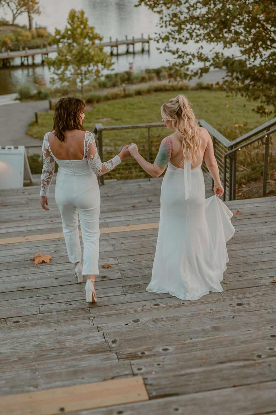 lesbian wedding outfits