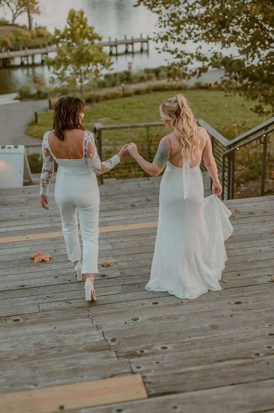 lesbian wedding outfits