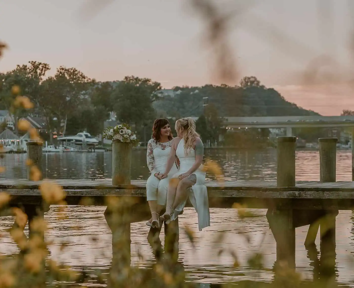 lesbian wedding outfits