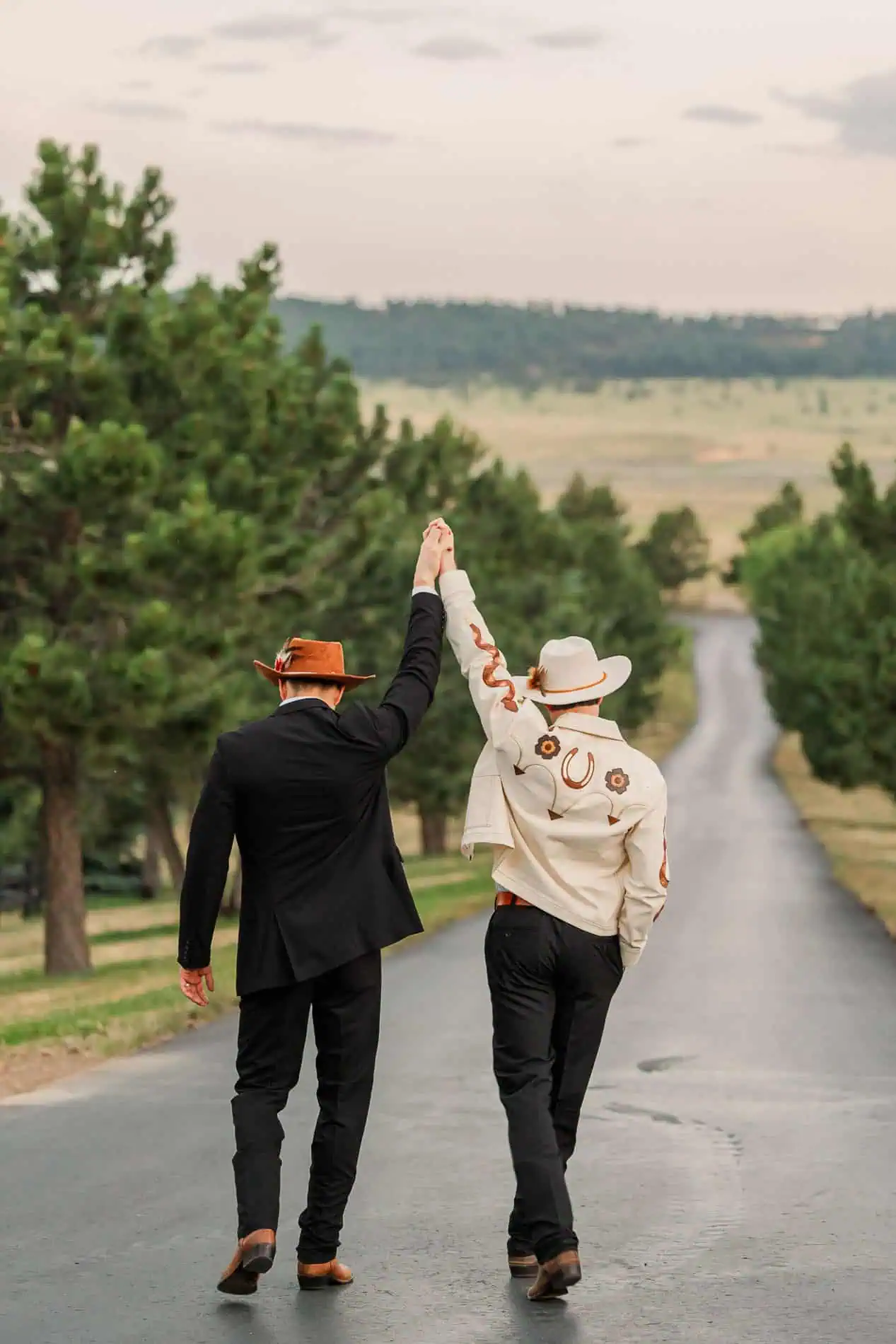 Stylish Western Wedding